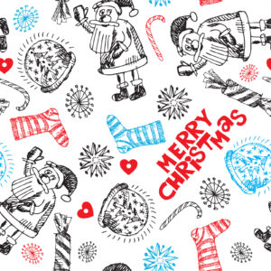 Christmas Pattern PPT Backgrounds