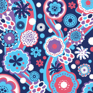 Floral Retro Backgrounds