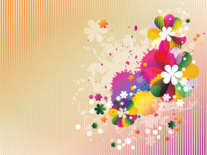 Spring Floral ppt Backgrounds