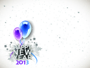 2013 Happy New Year PPT Backgrounds