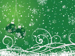 Floral Gren Happy New Year 2013 Backgrounds