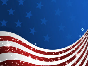 American Patriotic Flag PPT Backgrounds
