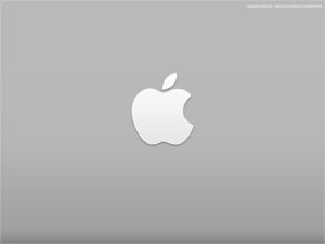 Apple Desktop Logo PPT Backgrounds