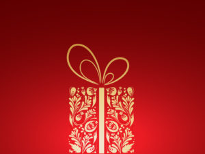 Magic Gift Box PPT Backgrounds
