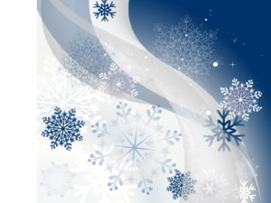 Winter Background with Snowflakes PPT Backgrounds