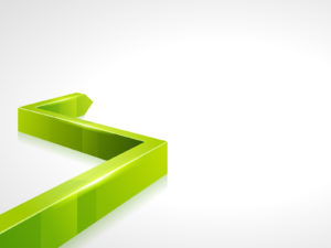 3d Green Line PPT Design