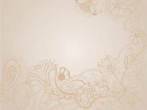 Brown Floral Vintage Background Powerpoint