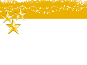Christmas yellow Stars Backgrounds
