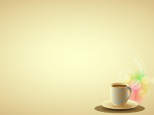 Coffee Brown Powerpoint Background