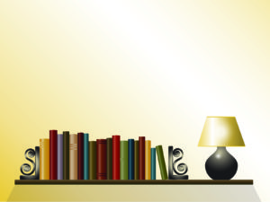 Book Shelf PPT Background