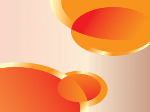 abstract orange ppt background