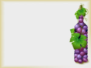 Black grape vine ppt templates