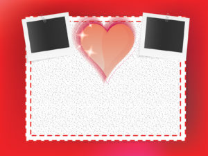 Frames of love enjoy ppt backgrounds