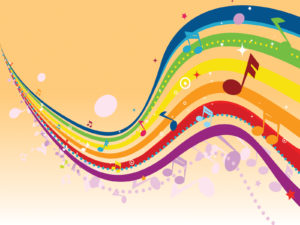 Frolic Music Enjoy PPT Backgrounds