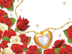 Red Rose and Love PPT Background