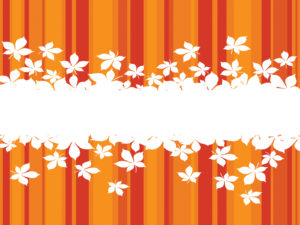 Yellow and Orange Floral Backgrounds