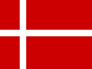Denmark Flag PPT Background