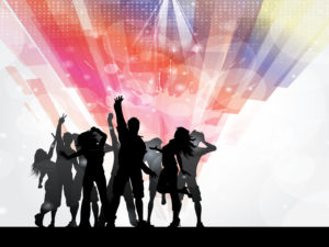 Disco Party People PPT Backgrounds