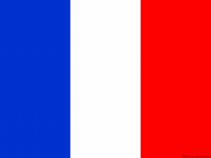 France Flag powerpoint Background