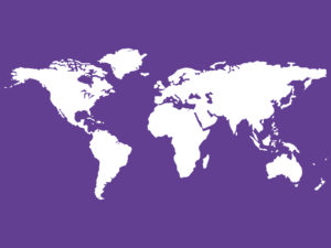 Purple World Maps Backgrounds