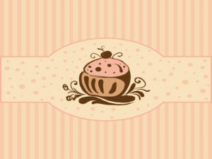 Cupcakes for foods backgrounds
