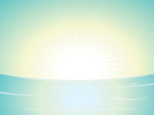 Light Sunshine PPT Backgrounds