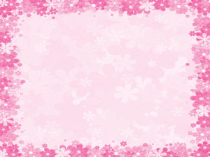 Pink floral frames backgrounds