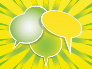 Speech Balloon Powerpoint Backgrounds