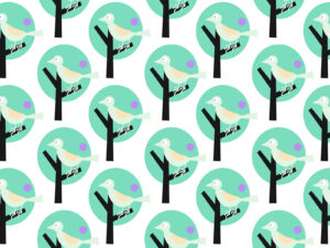 Bird Forest PPT Backgrounds