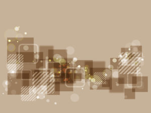 Brown abstract shapes for powerpoint