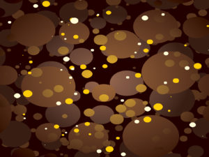 Brown circles abstract ppt backgrounds