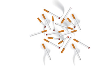 Cigarette Smoke Powerpoint Slide Backgrounds