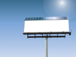 Solar powered billboard ppt design