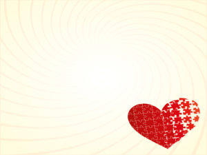Valentine love powerpoint template backgrounds