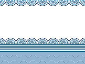 Wavy border frames ppt backgrounds