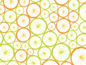 Fruit Slices Powerpoint Template