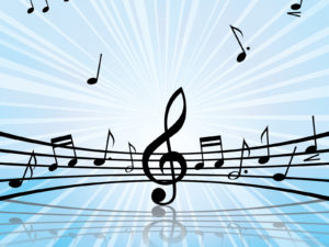 Music Melody Art Backgrounds PPT