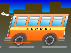 School Bus Transportation Backgrounds