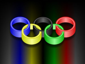 World Olympic Rings Powerpoint Template