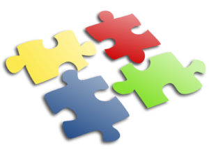 Jigsaw Puzzle Powerpoint Slide Design