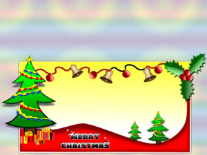 Merry Christmas Clipart PPT Backgrounds