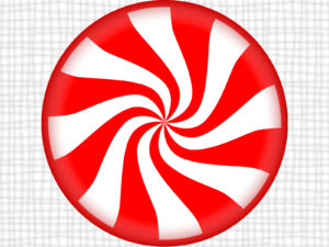Peppermint Candy PPT Backgrounds