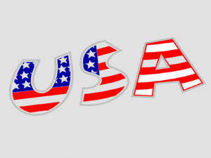 USA Patriotic Flag Backgrounds PPT