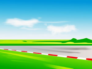 Race Track PPT Backgrounds