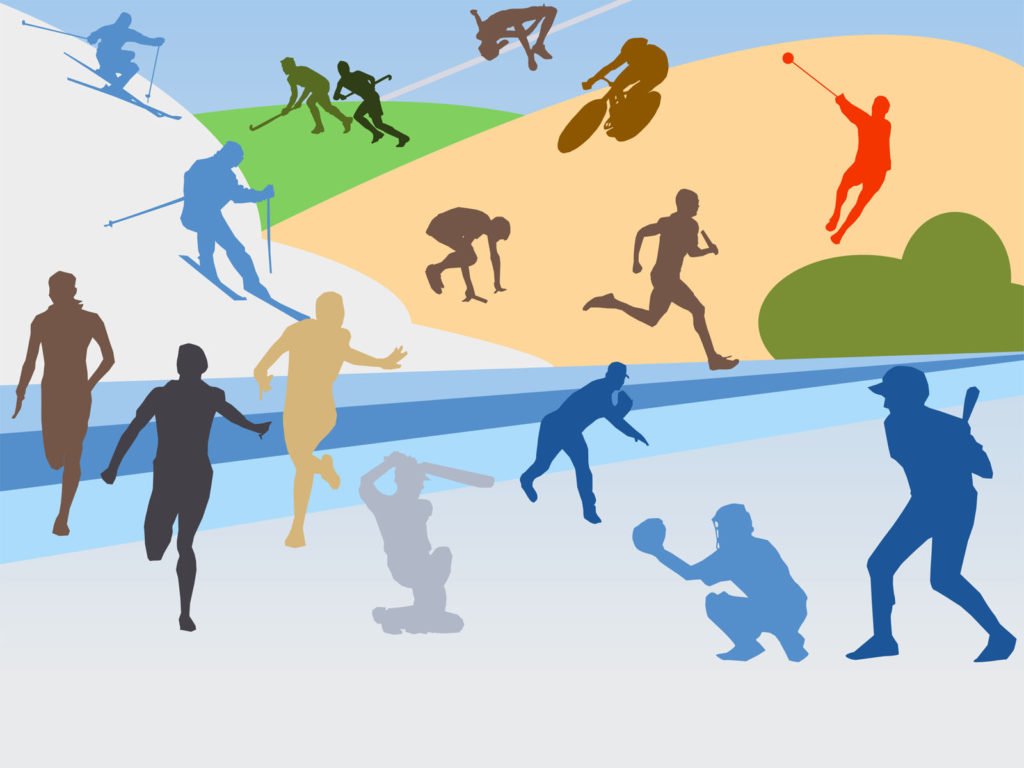 Various Sports Backgrounds | Sports Templates | Free PPT Grounds