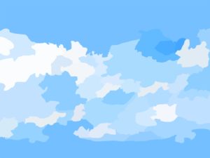 Blue Sky Texture PPT Backgrounds