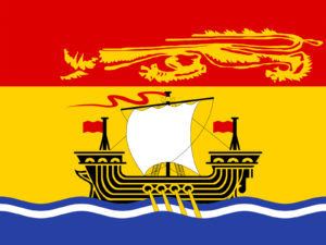 Canada - New Brunswick Flag Backgrounds