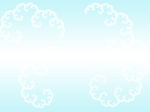 Fractal Clouds PPT Backgrounds