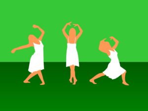 Girl Dance Powerpoint Backgrounds