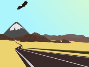 The Mexican Desert Drive Freely Backgrounds